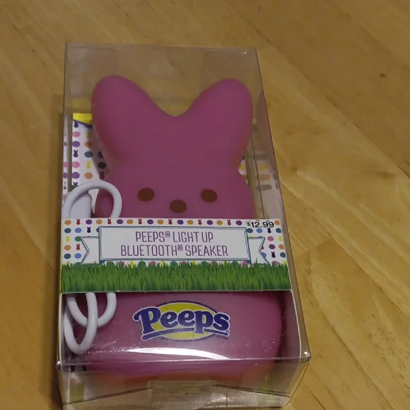 Peeps Light Up Bluetooth Speaker - Pink or Blue NWT - Picture 2 of 4